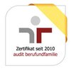 Zertifikat seit 2010 audit berufundfamilie