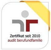 Bild vom Zertifikat BerufundFamilie 