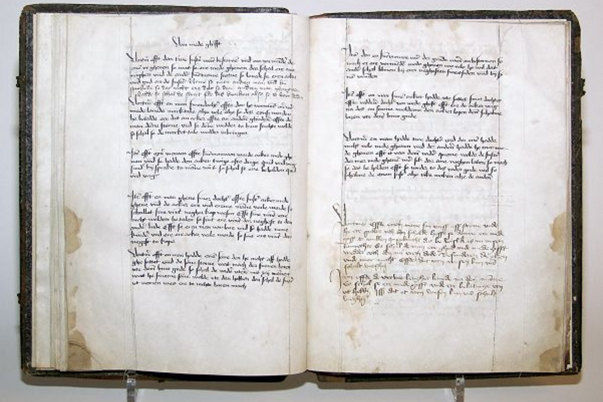 Dithmarscher Landrecht von 1447: Das Original befindet sich im Archiv des Landesmuseums. Foto: Dithmarscher Landesmuseum